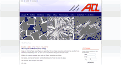 Desktop Screenshot of acl-online.de