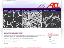 Tablet Screenshot of acl-online.de